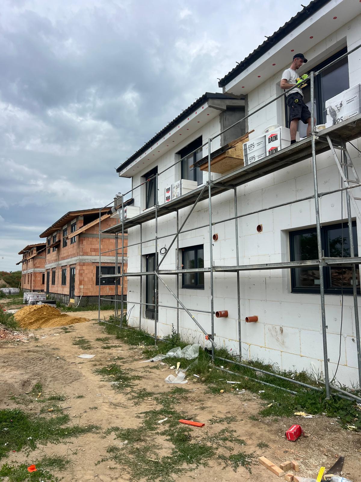 Vápenocementové omítky Nymburk – realizace